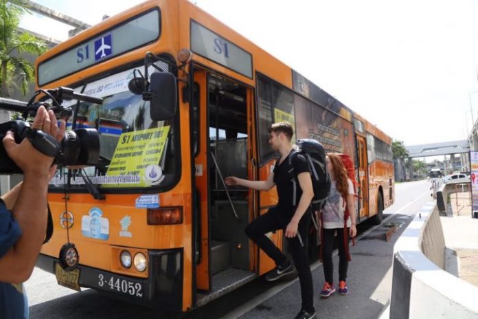 s1 bus - COMO SAIR E CHEGAR NOS AEROPORTOS DE BANGKOK
